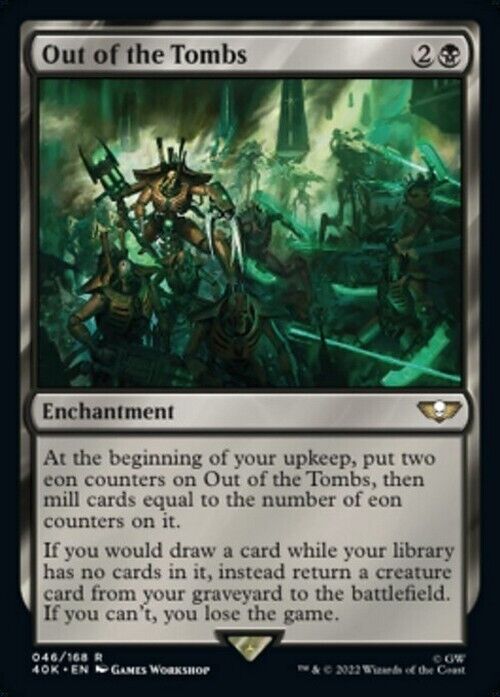 Out of the Tombs ~ Commander: Warhammer 40,000 [ NearMint ] [ Magic MTG ]