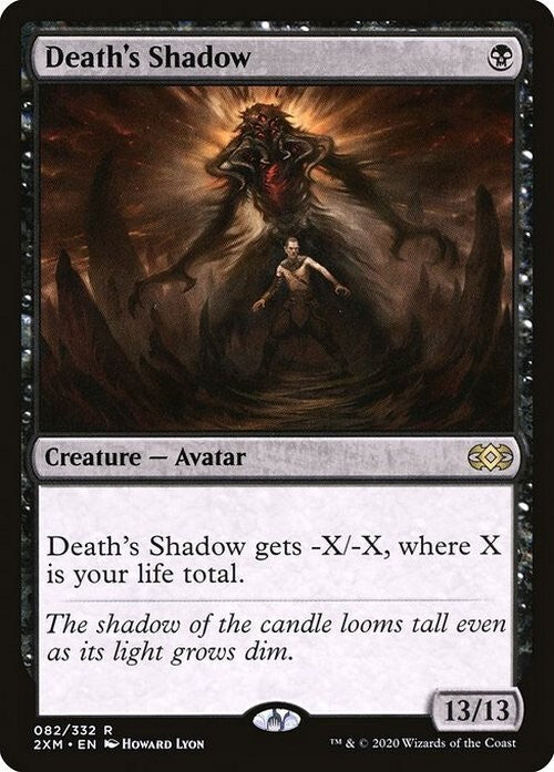 Death's Shadow ~ Double Masters [ NearMint ] [ Magic MTG ]