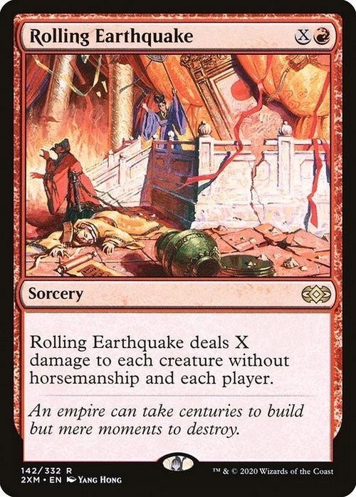 Rolling Earthquake ~ Double Masters [ NearMint ] [ Magic MTG ] - London Magic Traders Ltd