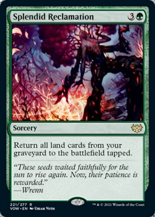 Splendid Reclamation ~ Crimson Vow [ NearMint ] [ Magic MTG ]