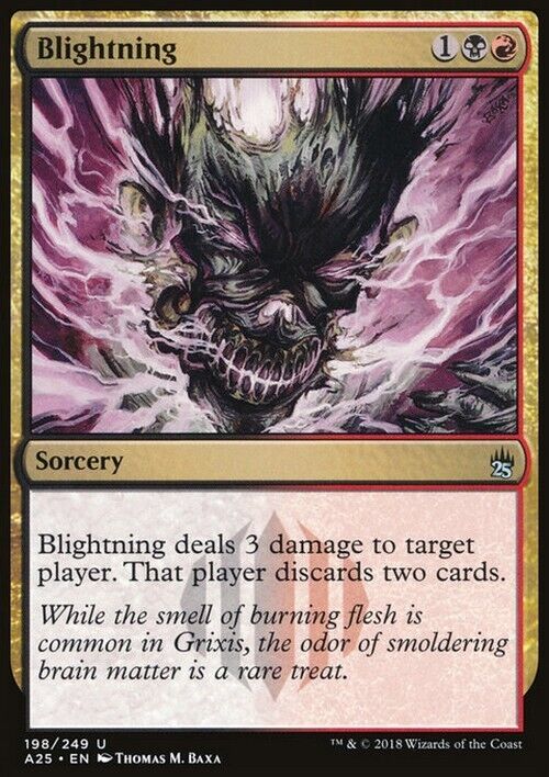 Blightning ~ Masters 25 [ Excellent ] [ Magic MTG ] - London Magic Traders Ltd