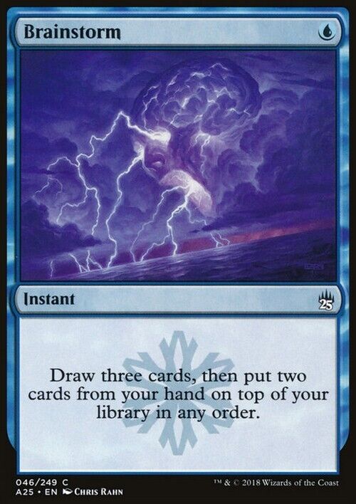 Brainstorm ~ Masters 25 [ Excellent ] [ Magic MTG ]