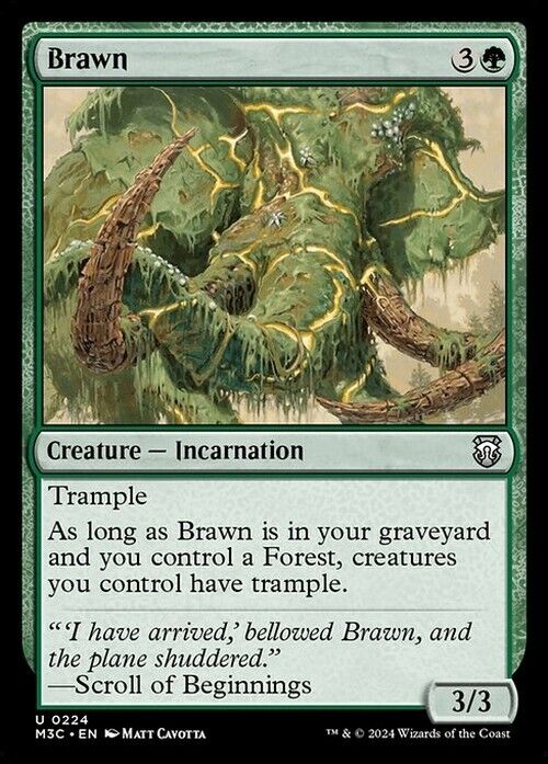 Brawn ~ Commander: Modern Horizons 3 [ NearMint ] [ Magic MTG ]
