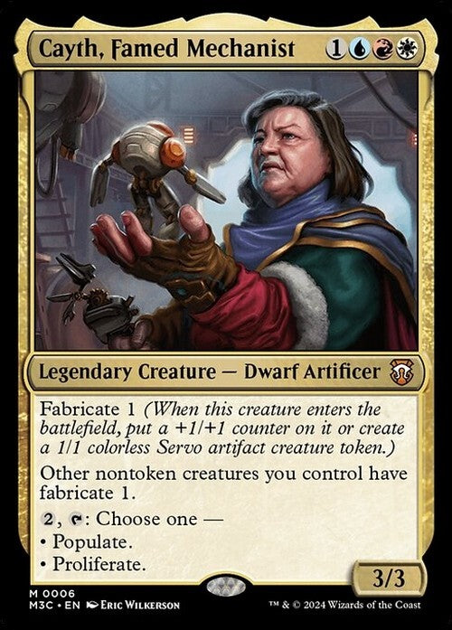 Cayth, Famed Mechanist ~ Commander: Modern Horizons 3 [ NearMint ] [ Magic MTG ]