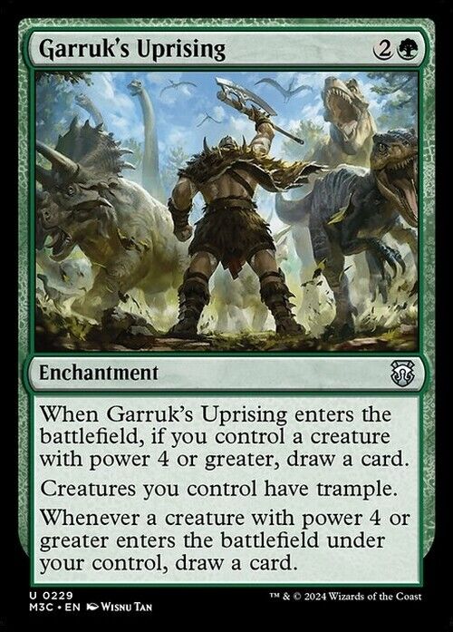 Garruk's Uprising ~ Commander: Modern Horizons 3 [ NearMint ] [ Magic MTG ]