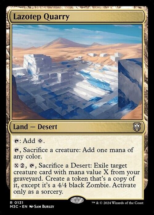 Lazotep Quarry ~ Commander: Modern Horizons 3 [ NearMint ] [ Magic MTG ]