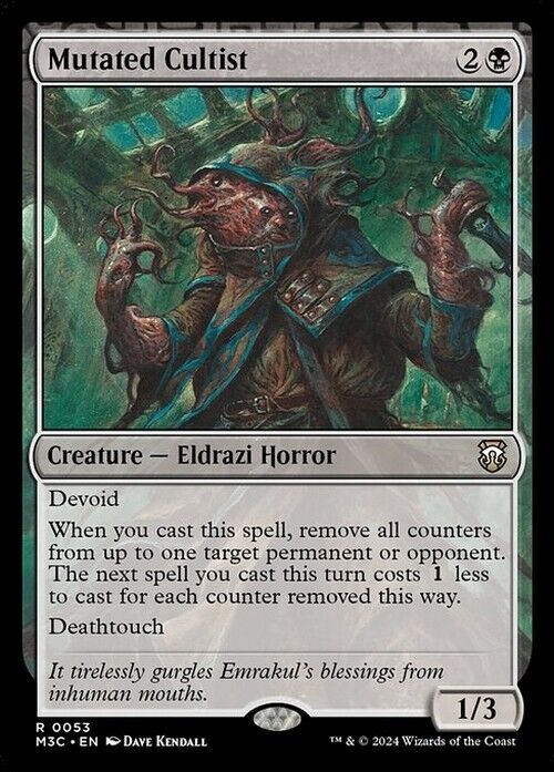 Mutated Cultist ~ Commander: Modern Horizons 3 [ NearMint ] [ Magic MTG ]