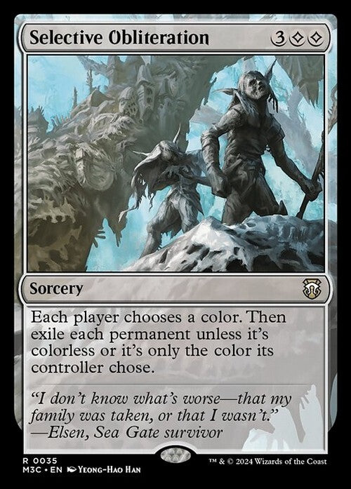 Selective Obliteration ~ Commander: Modern Horizons 3 [ NearMint ] [ Magic MTG ]