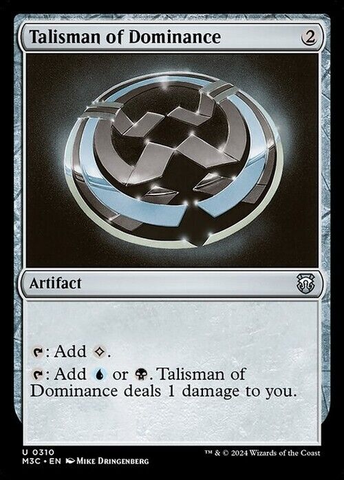 Talisman of Dominance ~ Commander: Modern Horizons 3 [ NearMint ] [ Magic MTG ]