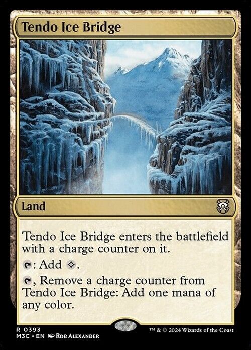 Tendo Ice Bridge ~ Commander: Modern Horizons 3 [ NearMint ] [ Magic MTG ]