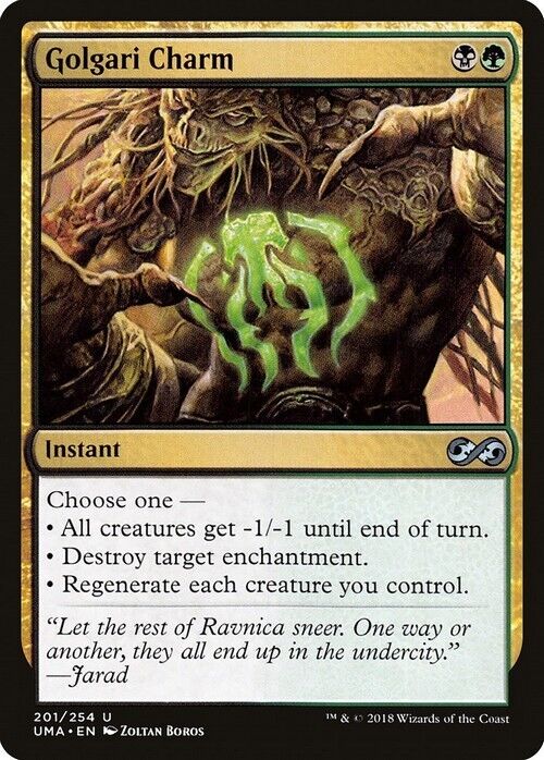 Golgari Charm ~ Ultimate Masters [ Excellent ] [ Magic MTG ]