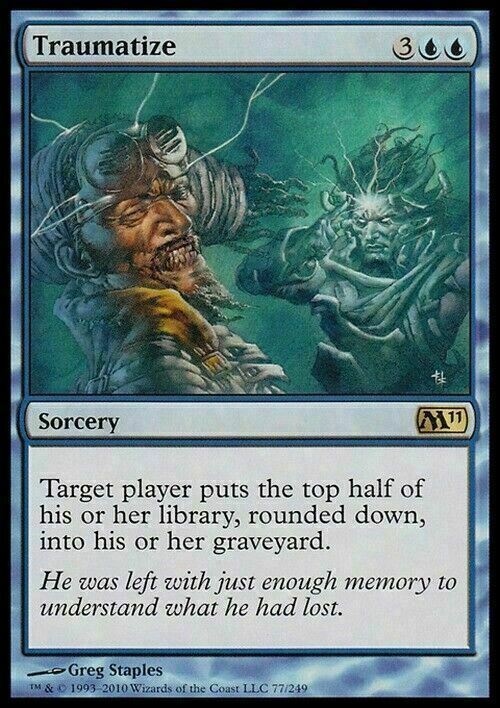 Traumatize ~ Magic 2011 [ Excellent ] [ Magic MTG ]