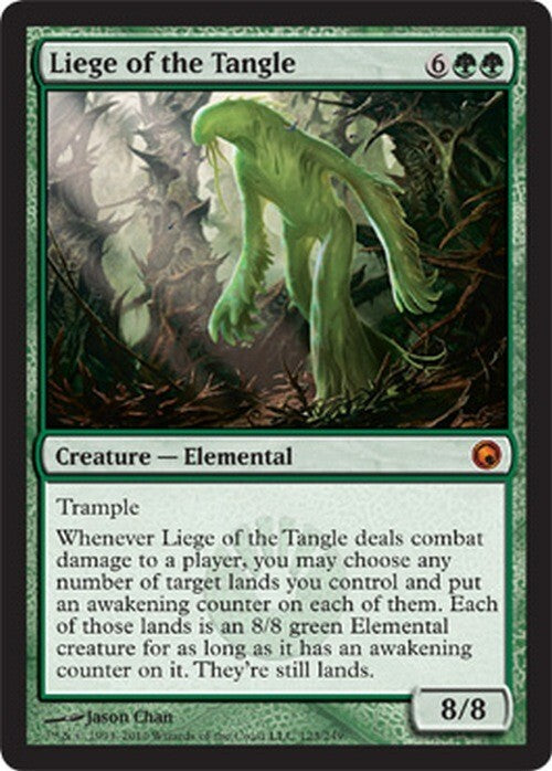 Liege of the Tangle ~ Scars of Mirrodin [ Excellent ] [ Magic MTG ]