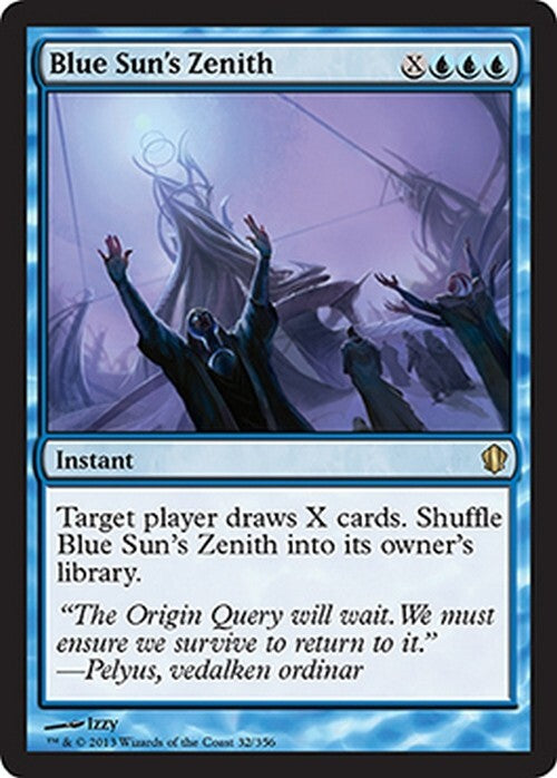 Blue Sun's Zenith ~ Commander 2013 [ Excellent ] [ Magic MTG ] - London Magic Traders Ltd