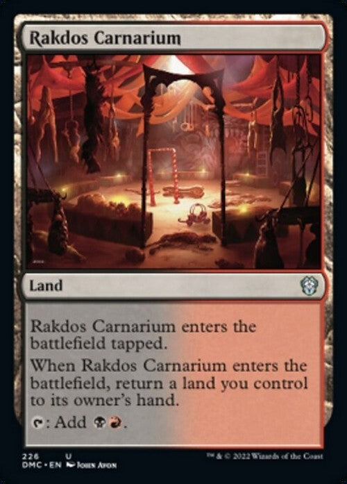 Rakdos Carnarium ~ Commander: Dominaria United [ NM ] [ Magic MTG ]