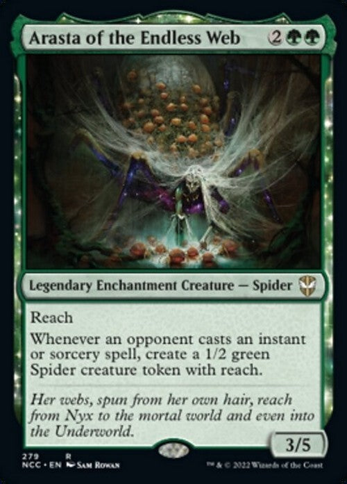 Arasta of the Endless Web ~ Commander: Streets of New Capenna [ NM ] [ MTG ]