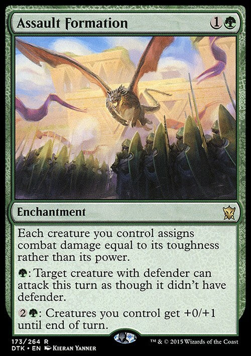 Assault Formation ~ Dragons of Tarkir [ Excellent ] [ Magic MTG ]