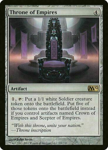 Throne of Empires ~ Magic 2012 [ Excellent ] [ Magic MTG ]