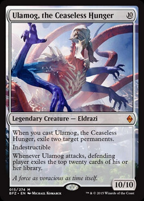 Ulamog, the Ceaseless Hunger ~ Battle for Zendikar [ NearMint ] [ Magic MTG ] - London Magic Traders Ltd
