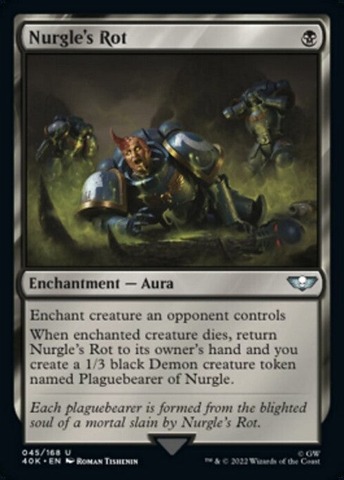 Nurgle's Rot ~ Commander: Warhammer 40,000 [ NearMint ] [ Magic MTG ] - London Magic Traders Ltd