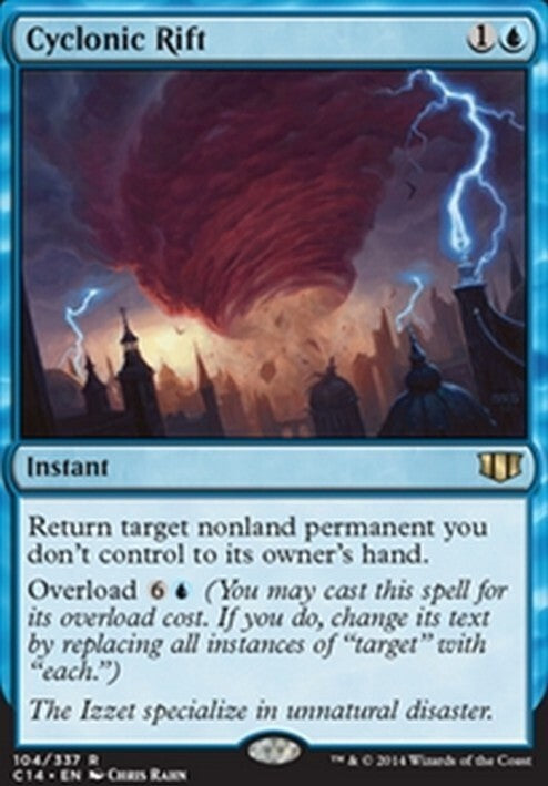 Cyclonic Rift ~ Commander 2014 [ Excellent+ ] [ Magic MTG ]
