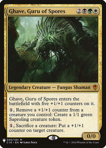 Ghave, Guru of Spores ~ The List [ NearMint ] [ Magic MTG ]