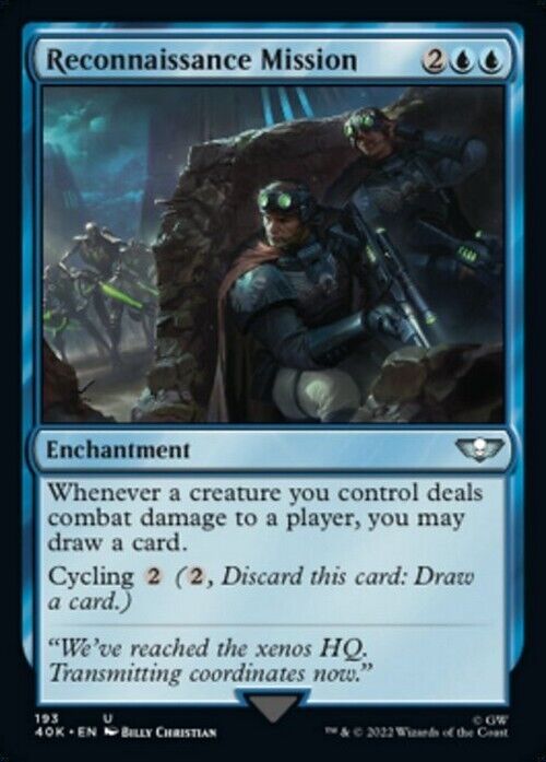 Reconnaissance Mission ~ Commander: Warhammer 40,000 [ NearMint ] [ Magic MTG ]