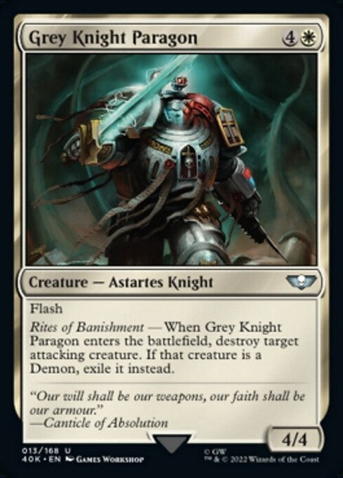 Grey Knight Paragon ~ Commander: Warhammer 40,000 [ NearMint ] [ Magic MTG ]
