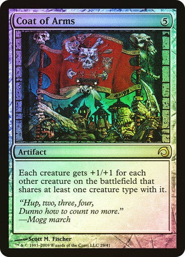 FOIL Coat of Arms ~ Slivers [ Excellent ] [ Magic MTG ] - London Magic Traders Ltd