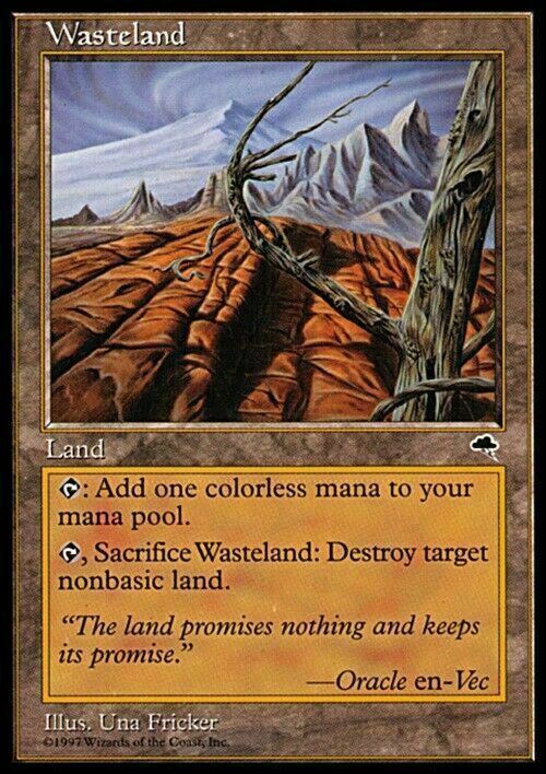 Wasteland ~ Tempest [ GOOD CONDITION ] [ Magic MTG ]