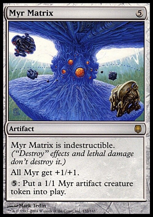 Myr Matrix ~ Darksteel [ PLAYED ] [ Magic MTG ]