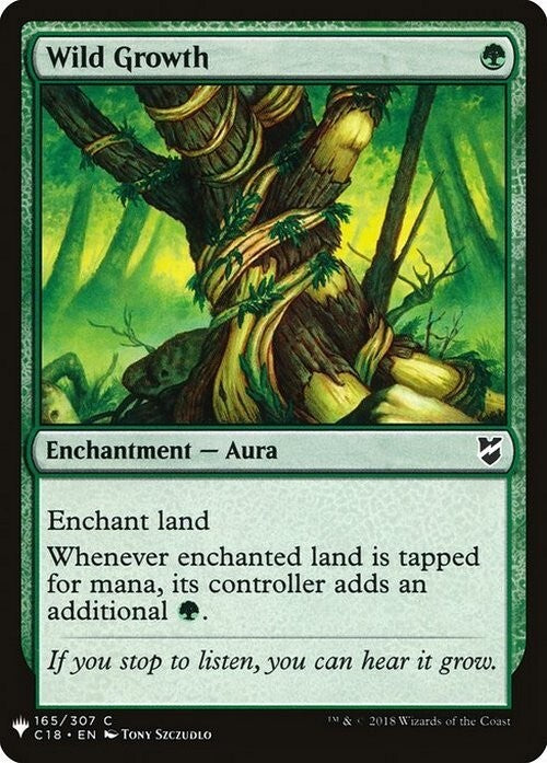 Wild Growth ~ Mystery Booster [ NearMint ] [ Magic MTG ]