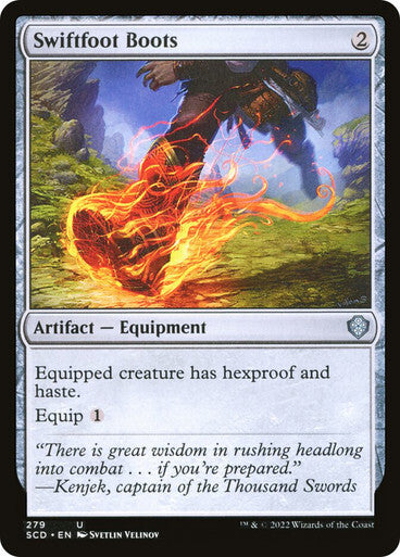 Swiftfoot Boots ~ Starter Commander [ NearMint ] [ Magic MTG ]