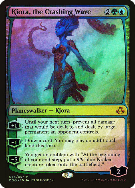 FOIL Kiora, the Crashing Wave ~ Duel Decks [ EX ] [ MTG ]