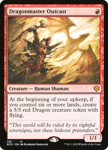 Dragonmaster Outcast ~ Starter Commander [ NearMint ] [ Magic MTG ]