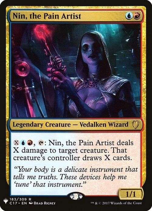 Nin, the Pain Artist ~ Mystery Booster [ NearMint ] [ Magic MTG ]