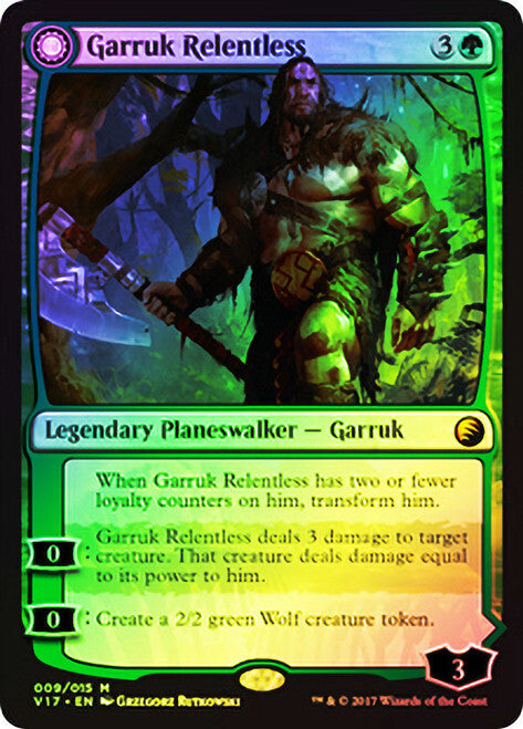 FOIL Garruk Relentless ~ From the Vault [ NearMint ] [ Magic MTG ]