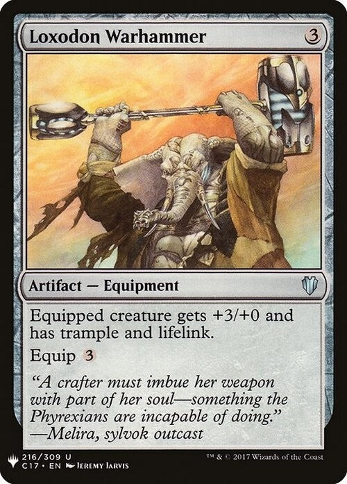 Loxodon Warhammer ~ Mystery Booster [ NearMint ] [ Magic MTG ]