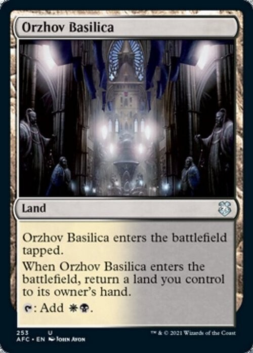 Orzhov Basilica ~ Commander: Adventures in the Forgotten Realms [ NM ] [ MTG ]