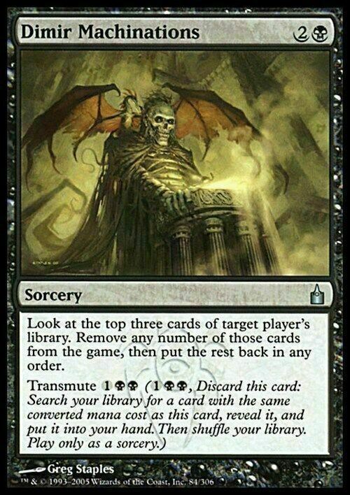 Dimir Machinations ~ Ravnica: City of Guilds [ Excellent ] [ Magic MTG ]
