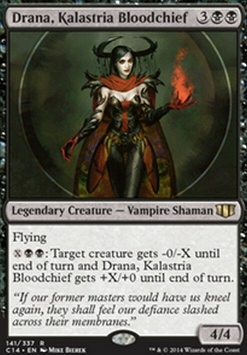 Drana, Kalastria Bloodchief ~ Commander 2014 [ Excellent ] [ Magic MTG ]