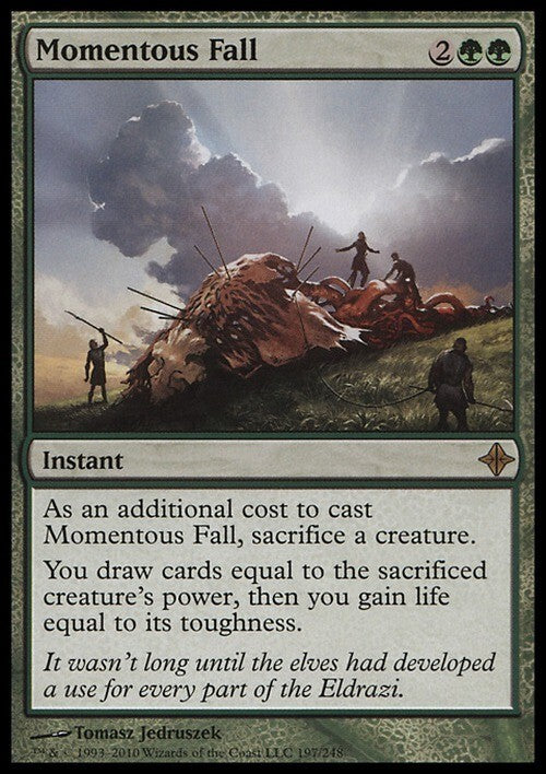 Momentous Fall ~ Rise of the Eldrazi [ Excellent ] [ Magic MTG ]