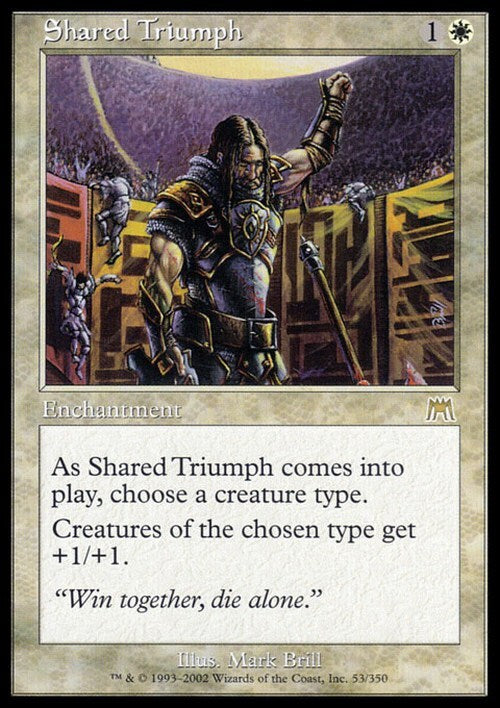 Shared Triumph ~ Onslaught [ Excellent ] [ Magic MTG ]