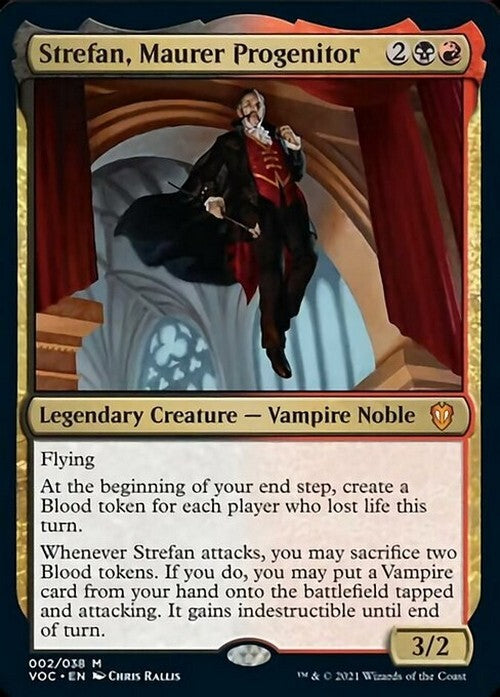 Strefan, Maurer Progenitor ~ Commander: Crimson Vow [ NM ] [ Magic MTG ]
