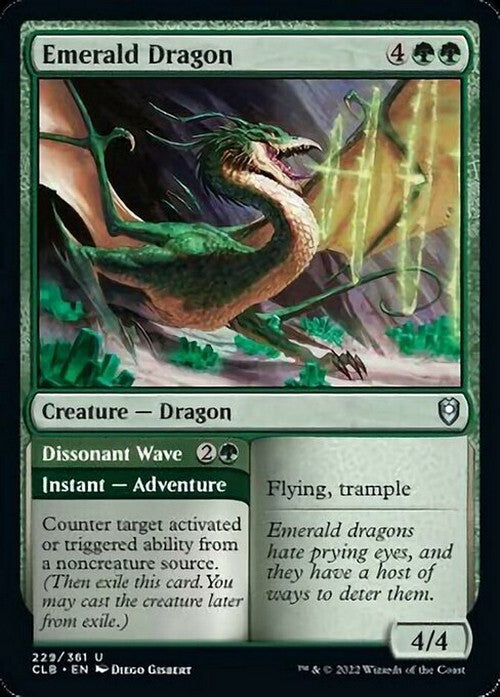 Emerald Dragon ~ Commander Legends 2 [ NM ] [ MTG ]