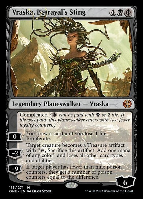 Vraska, Betrayal's Sting ~ Phyrexia: All Will Be One [ NearMint ] [ Magic MTG ]