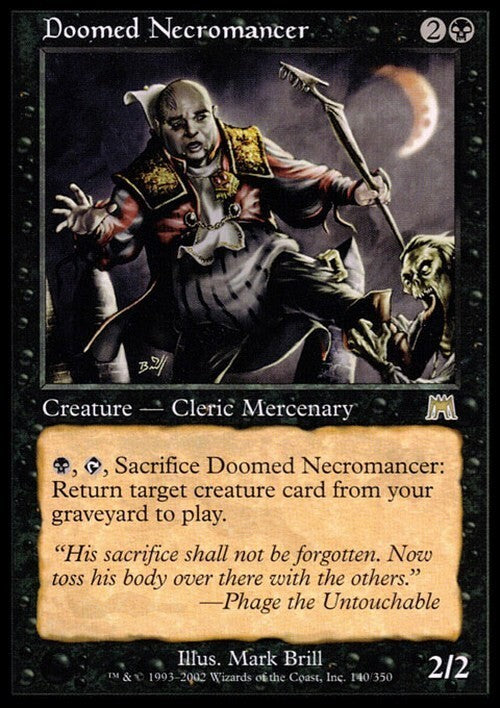 Doomed Necromancer ~ Onslaught [ Excellent ] [ Magic MTG ]