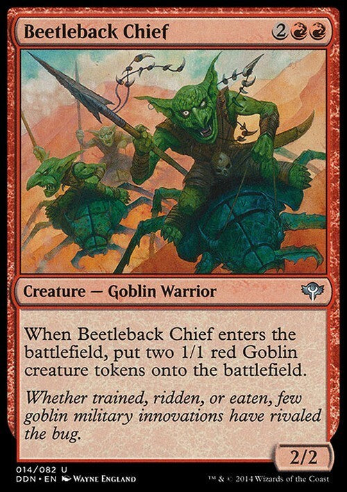 Beetleback Chief ~ Duel Decks [ Excellent ] [ Magic MTG ]