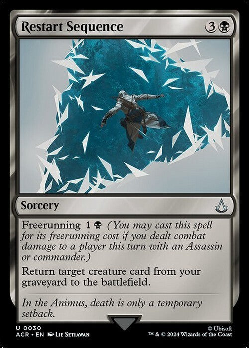 Restart Sequence ~ Assassin's Creed [ NM ] [ Magic MTG ]