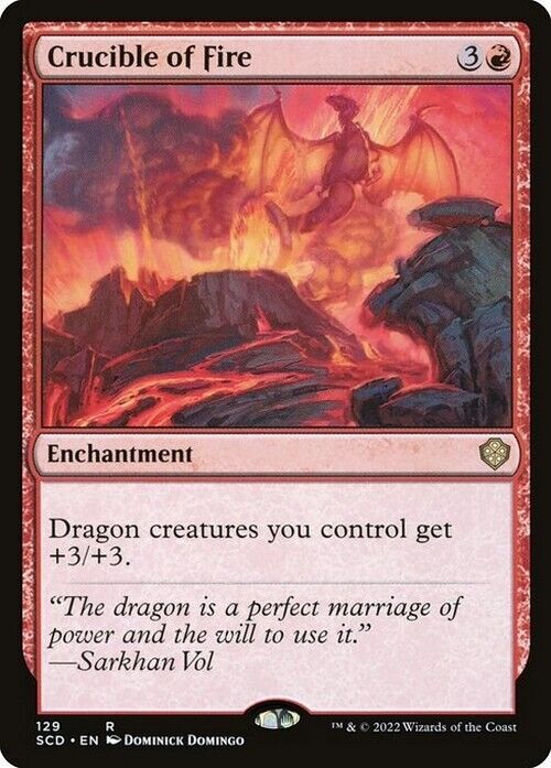 Crucible of Fire ~ Starter Commander [ NearMint ] [ Magic MTG ]